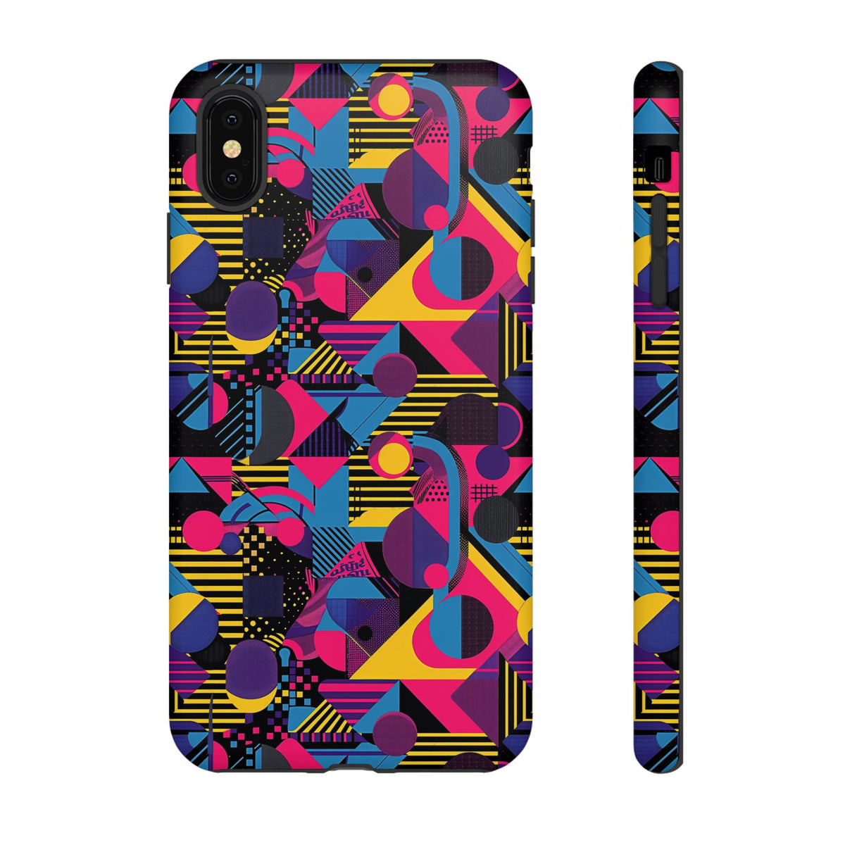 Retro 80s Seamless Phone Case – Vintage Style Meets Modern Protection 085