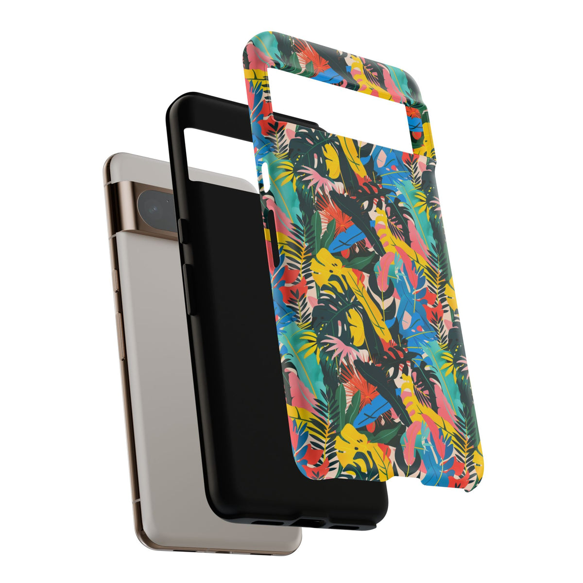 Jungle Pattern Phone Case – Exotic & Lush Design for Your Phone 346