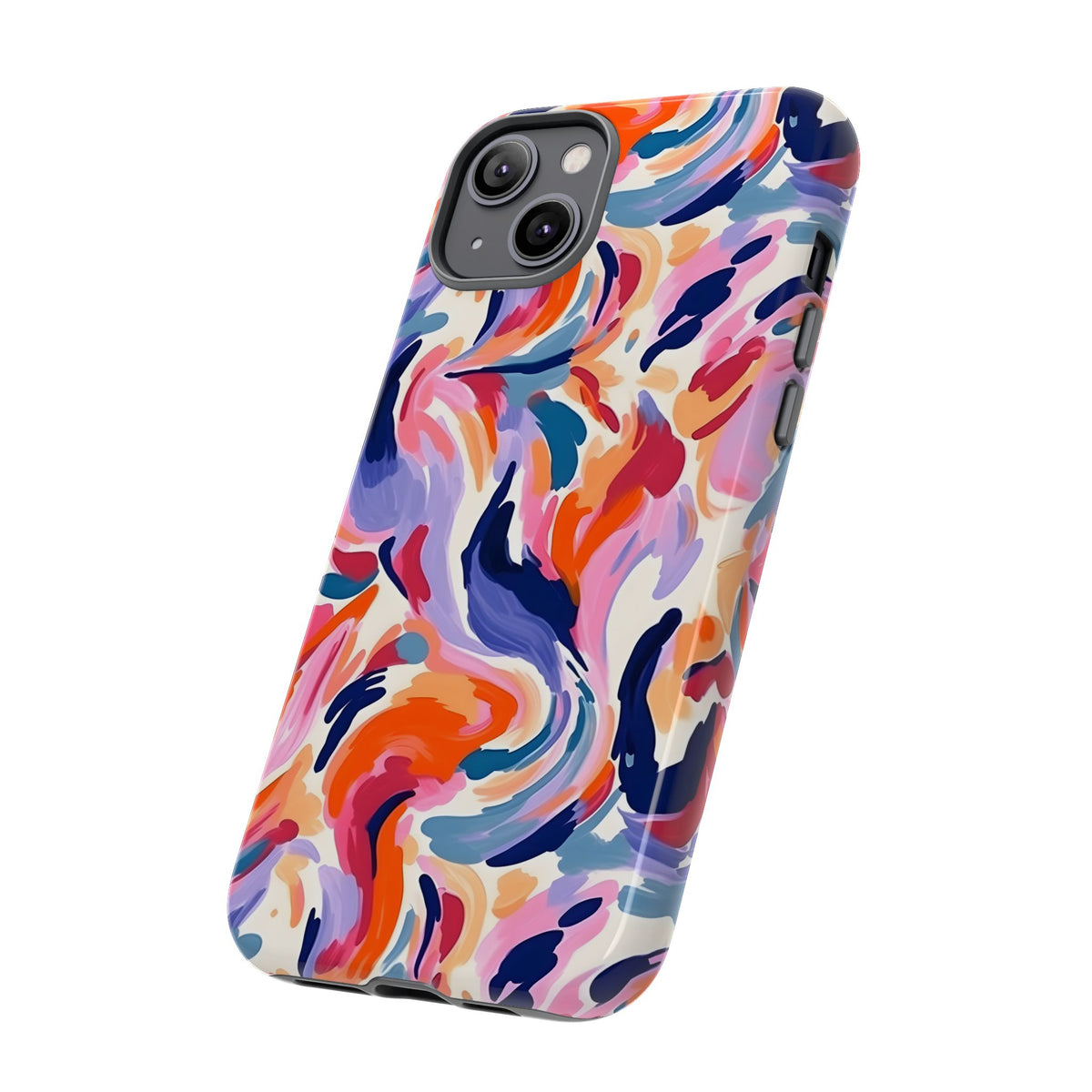 Abstract Painting Design Phone Case – Modern Art-Inspired Phone Cover 3