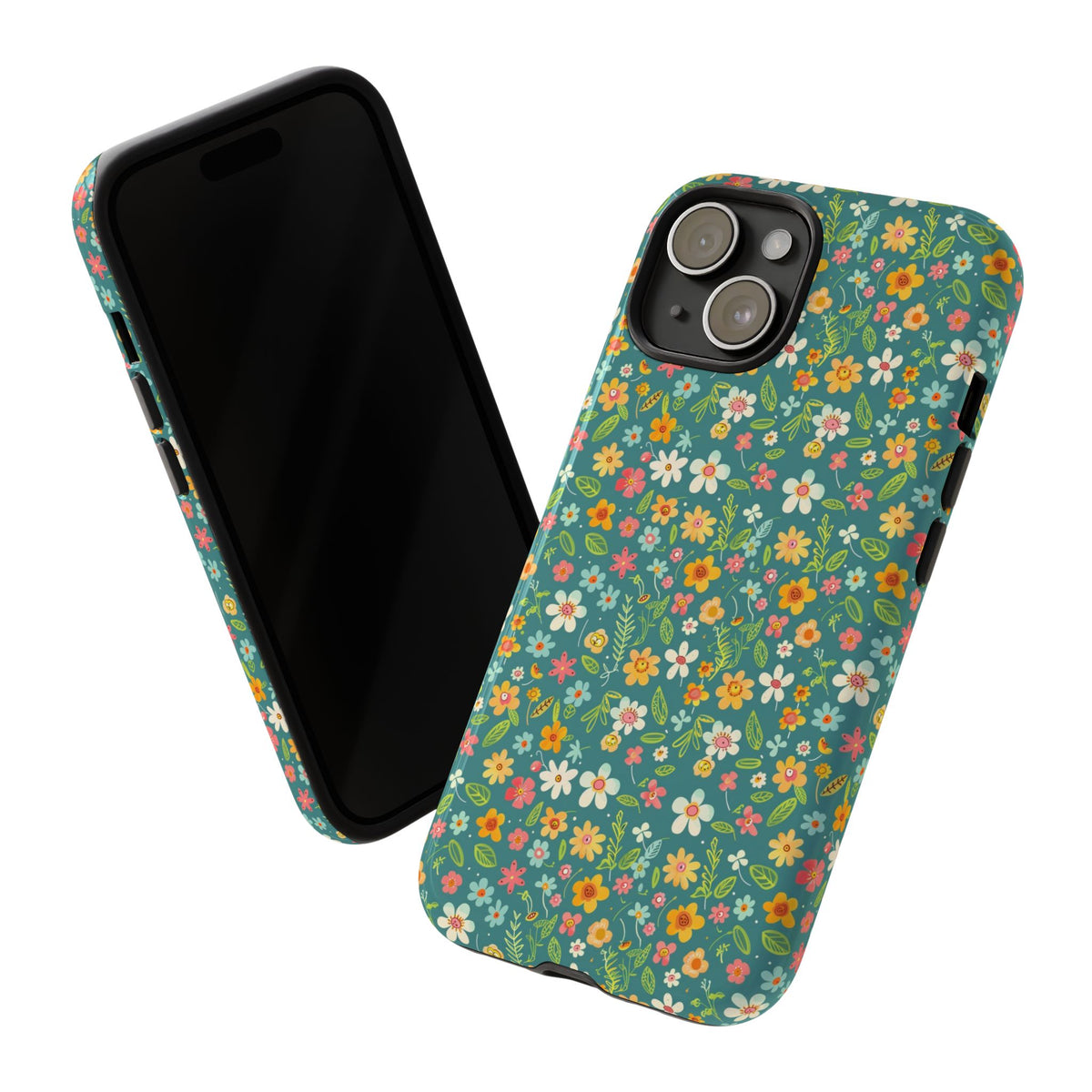 Spring Pattern Phone Case – Fresh & Vibrant Design for Your Phone 416