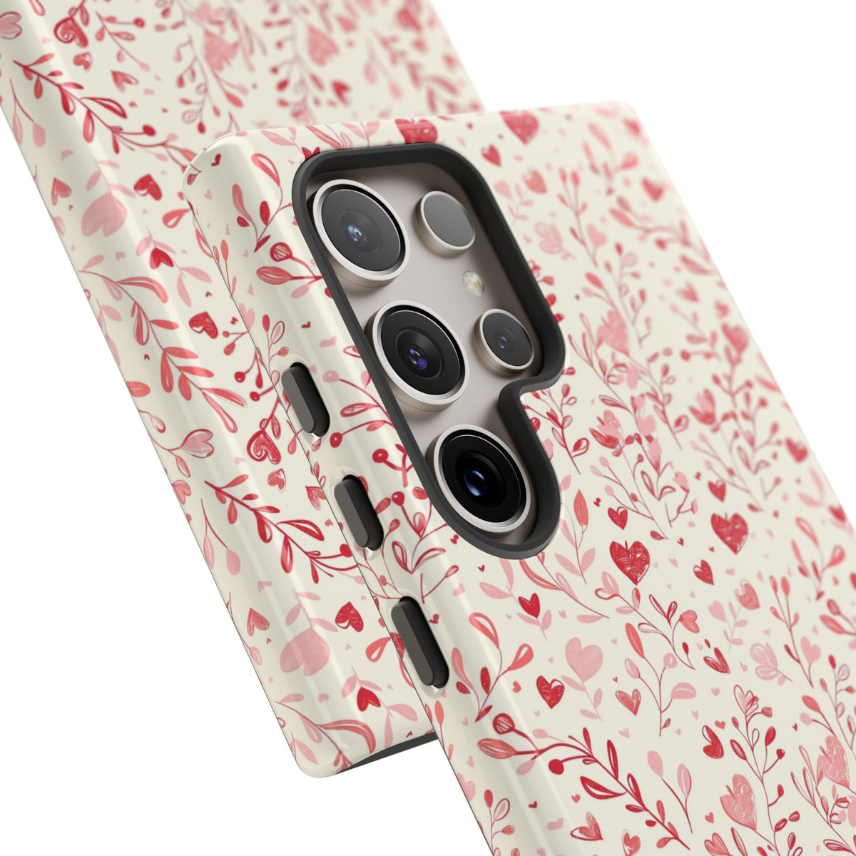 Heart Pattern Phone Case – Stylish & Loving Design for Your Device 823