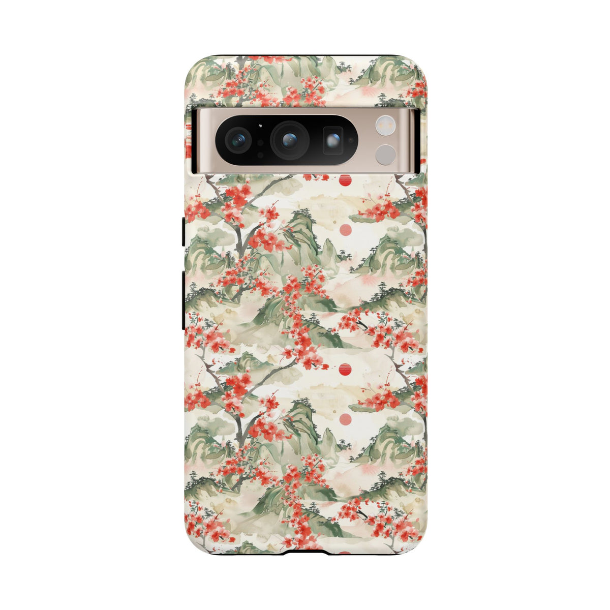 Japanese Pattern Phone Case – Elegant & Timeless Design for Your Phone 089