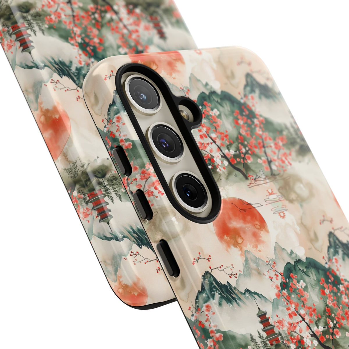 Japanese Pattern Phone Case – Elegant & Timeless Design for Your Phone 057