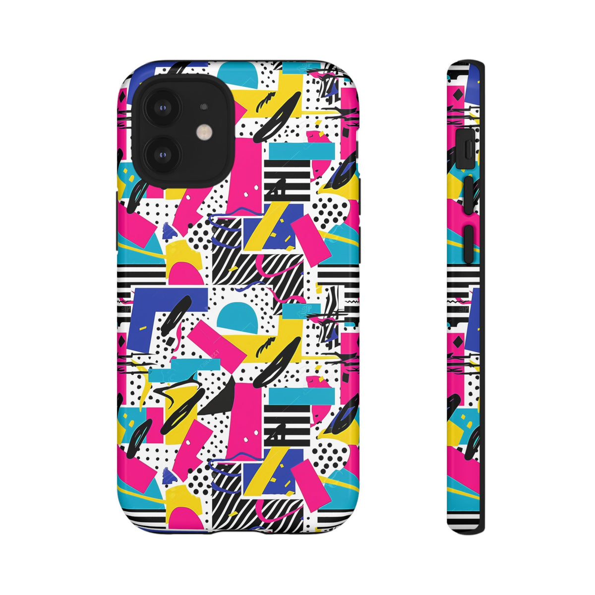 Retro 80s Seamless Phone Case – Vintage Style Meets Modern Protection 258