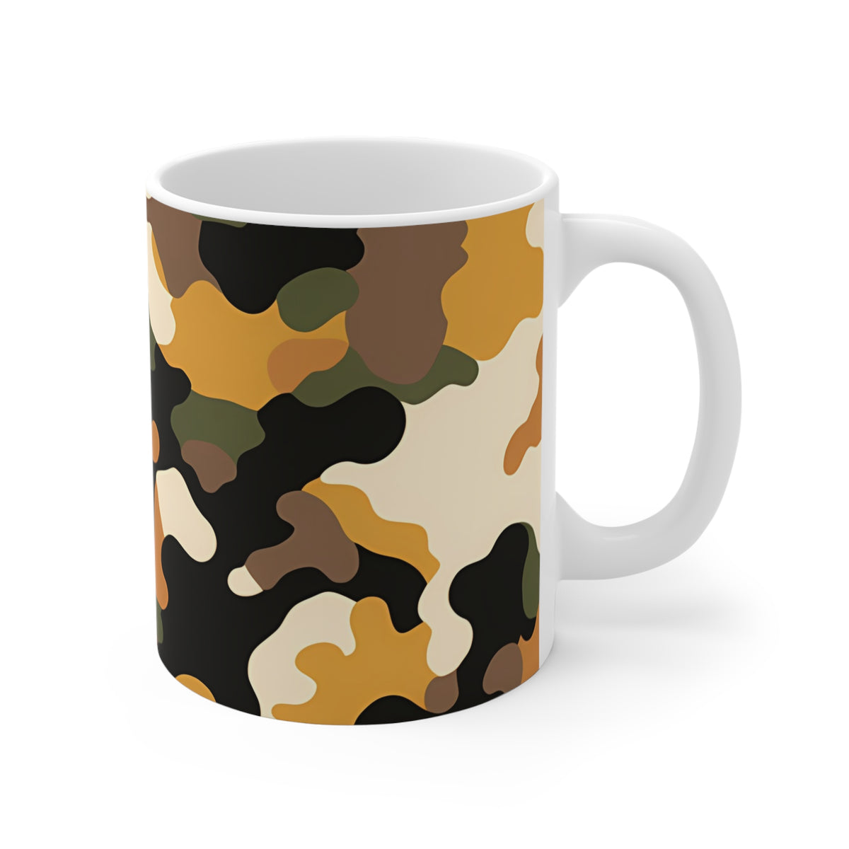 All-Over Camouflage Pattern Coffee Mug 150