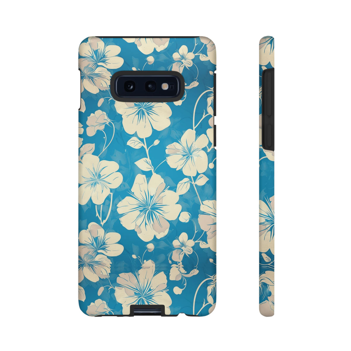 Blue Floral Seamless Pattern Phone Case