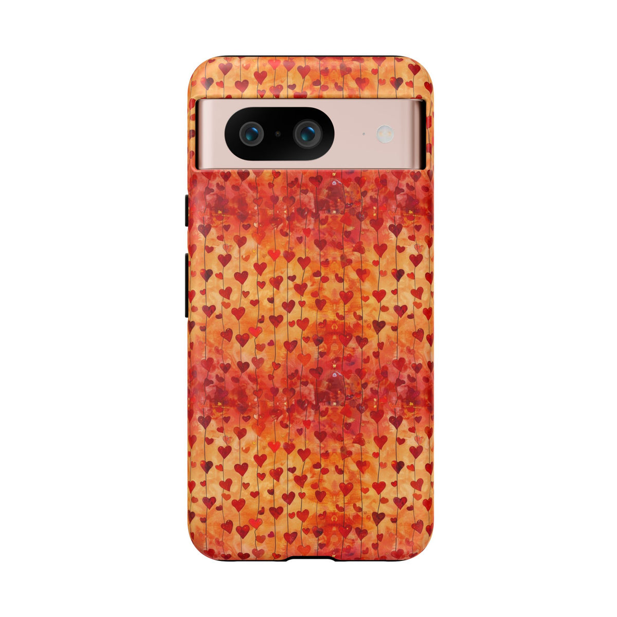 Heart Pattern Phone Case – Stylish & Loving Design for Your Device 827