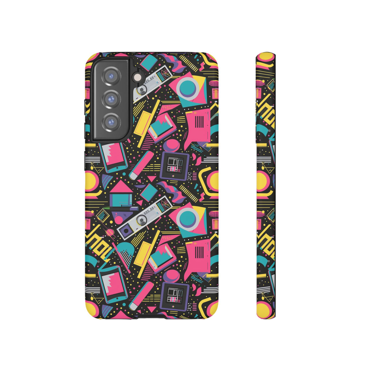 Retro 80s Seamless Phone Case – Vintage Style Meets Modern Protection 192