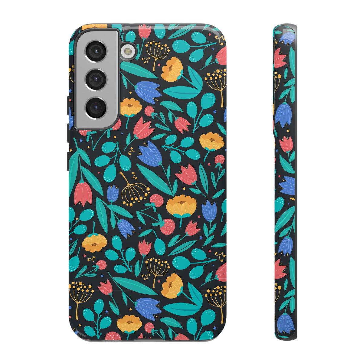 Colorful Little Flower Design Phone Case – Bright and Cheerful Floral Phone Cover