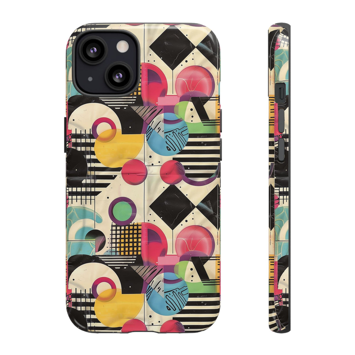 Retro 80s Seamless Phone Case – Vintage Style Meets Modern Protection 164