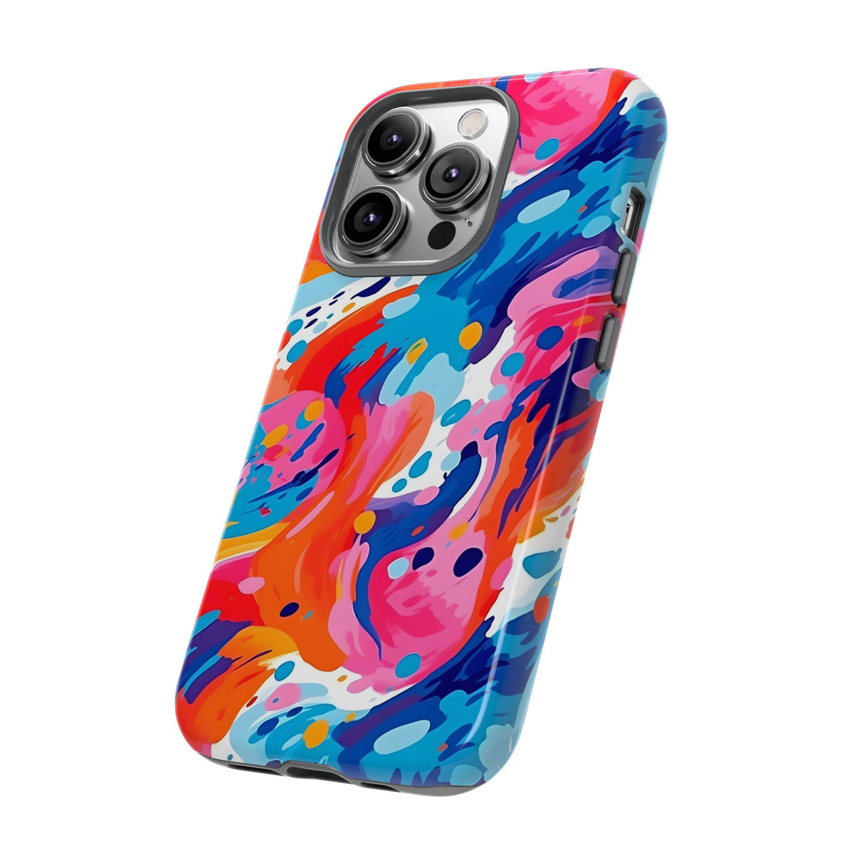 Abstract Painting Design Phone Case – Modern Art-Inspired Phone Cover 4