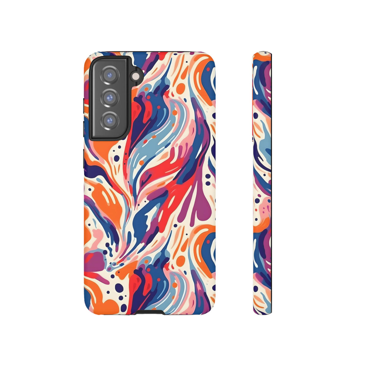 Abstract Painting Design Phone Case – Modern Art-Inspired Phone Cover 6