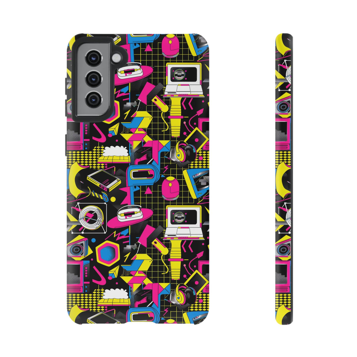 Retro 80s Seamless Phone Case – Vintage Style Meets Modern Protection 149