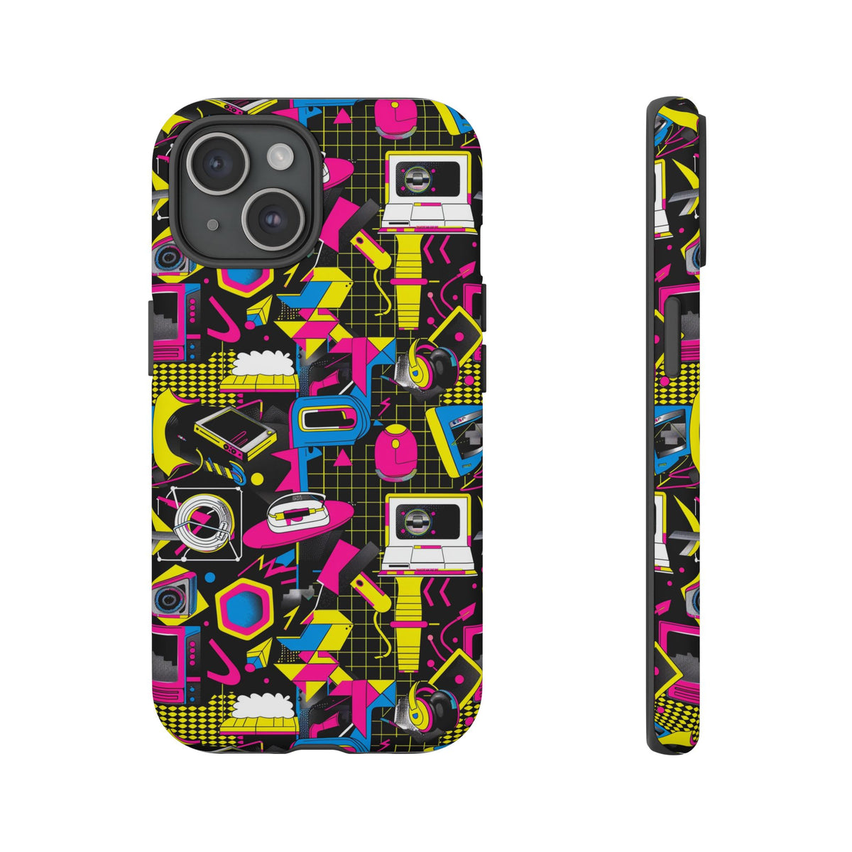 Retro 80s Seamless Phone Case – Vintage Style Meets Modern Protection 149