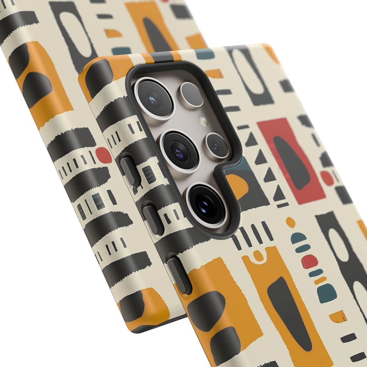 Stylish African Pattern Phone Case – Unique and Vibrant Protection 260