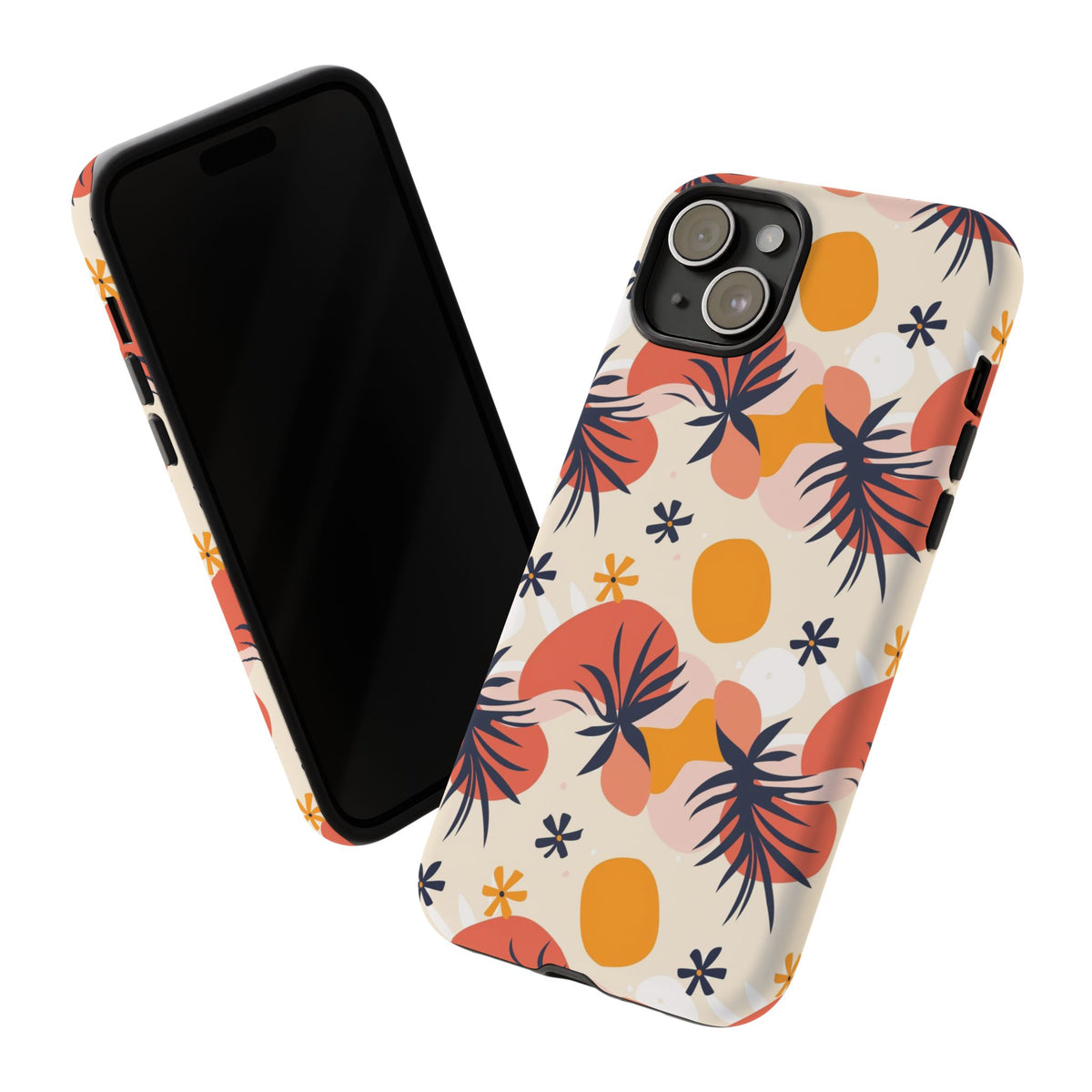 Vibrant Summer Pattern Phone Case - Fun Tropical & Beach Designs