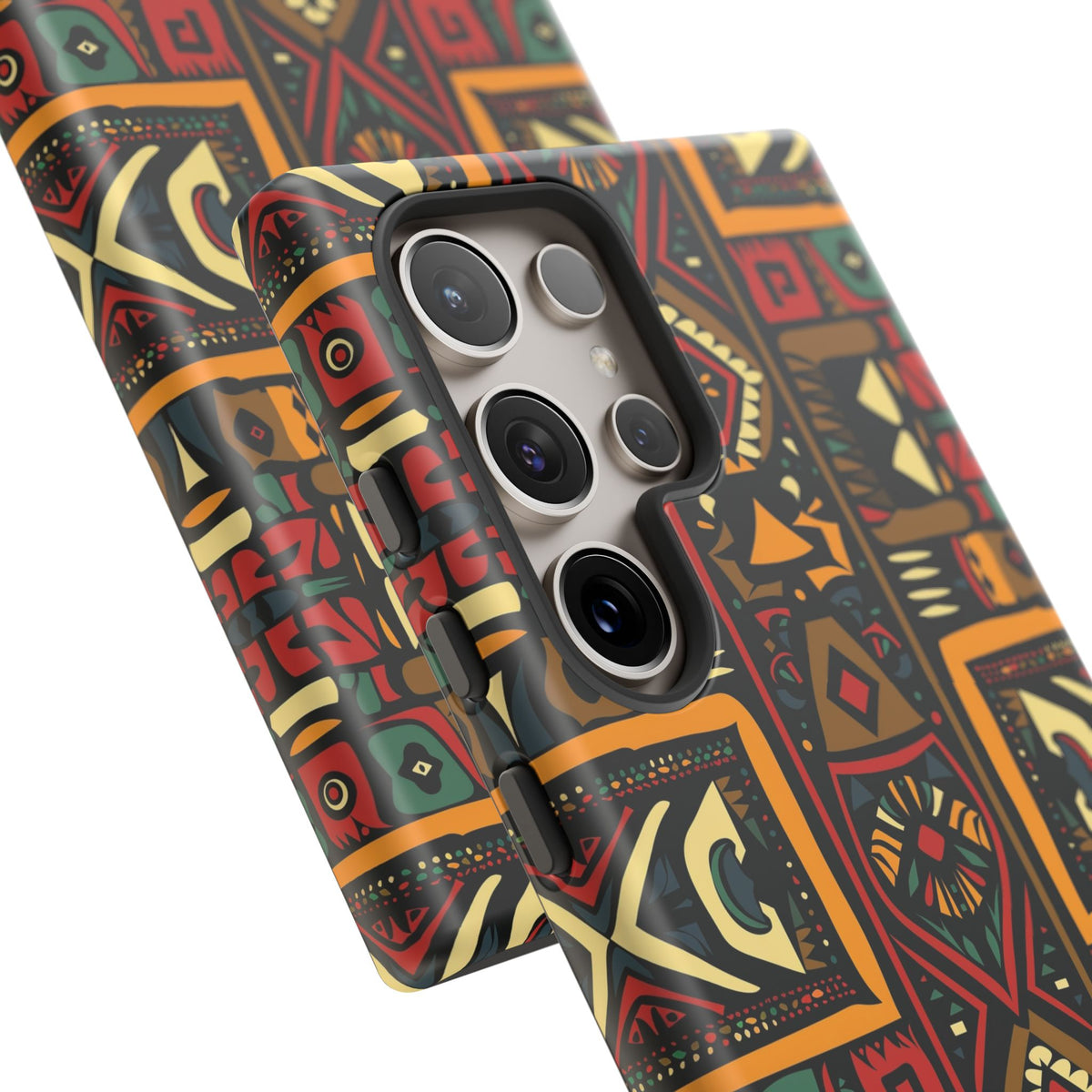 Stylish African Pattern Phone Case – Unique and Vibrant Protection 164