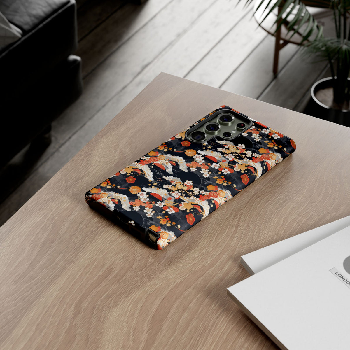 Japanese Pattern Phone Case – Elegant & Timeless Design for Your Phone 108