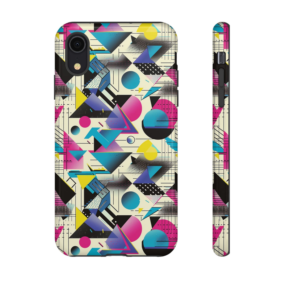 Retro 80s Seamless Phone Case – Vintage Style Meets Modern Protection 202