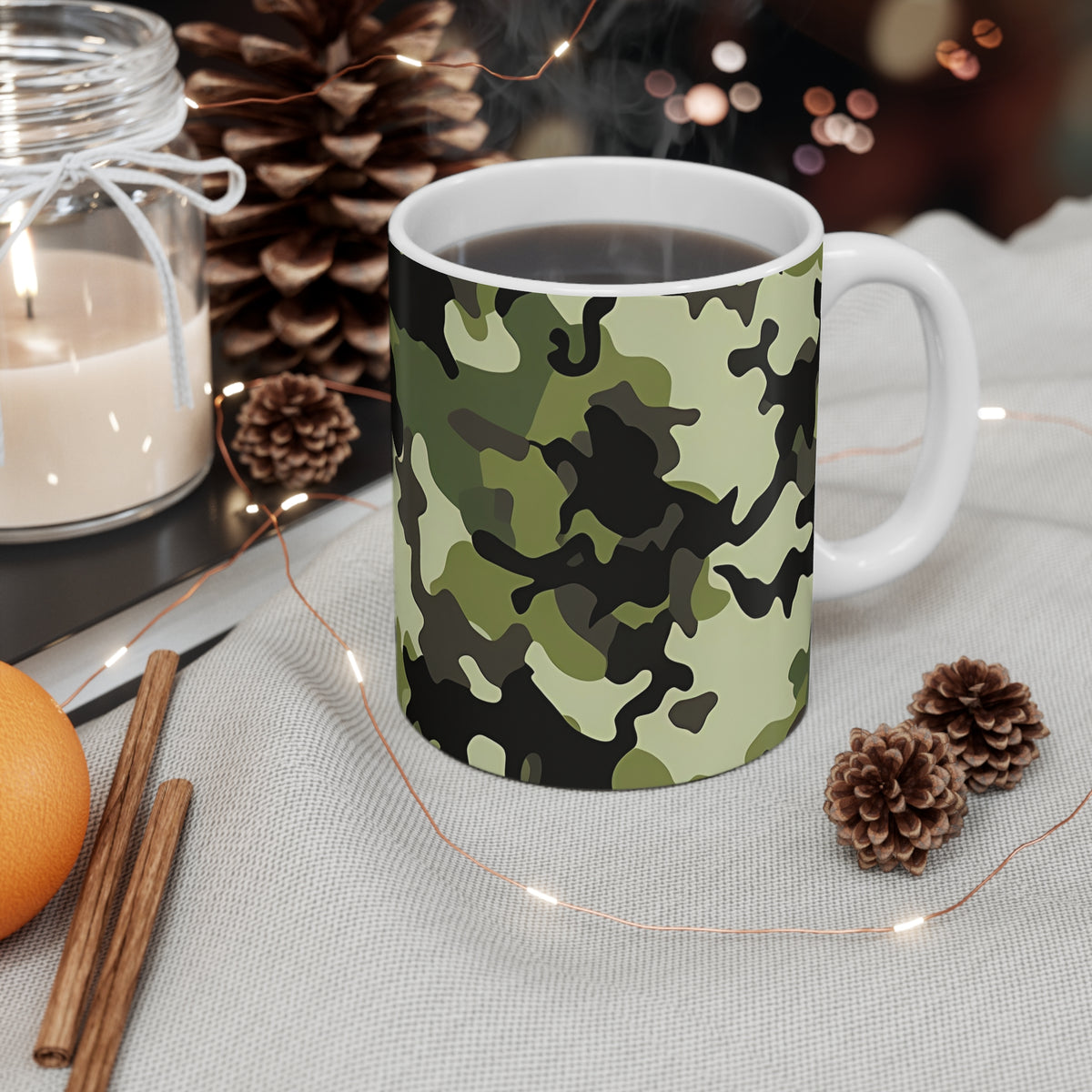 All-Over Camouflage Pattern Coffee Mug 372