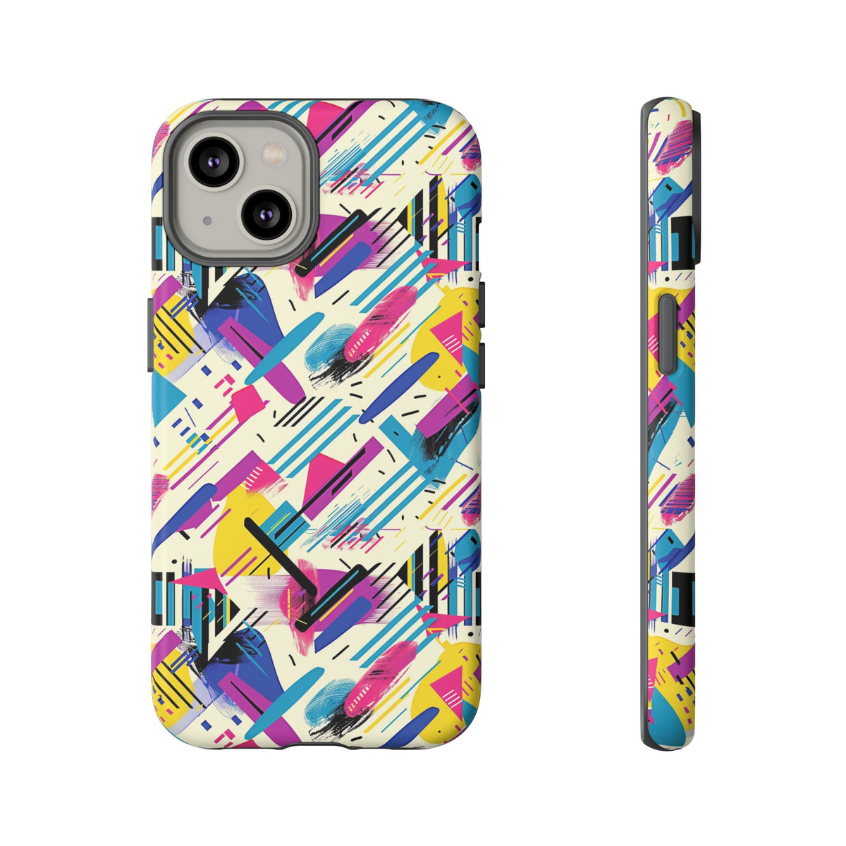 Retro 80s Seamless Phone Case – Vintage Style Meets Modern Protection 134