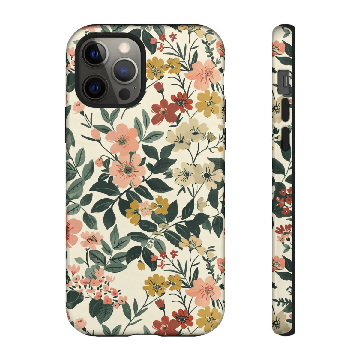 Flower-Themed Phone Case – Elegant Protection with a Floral Twist