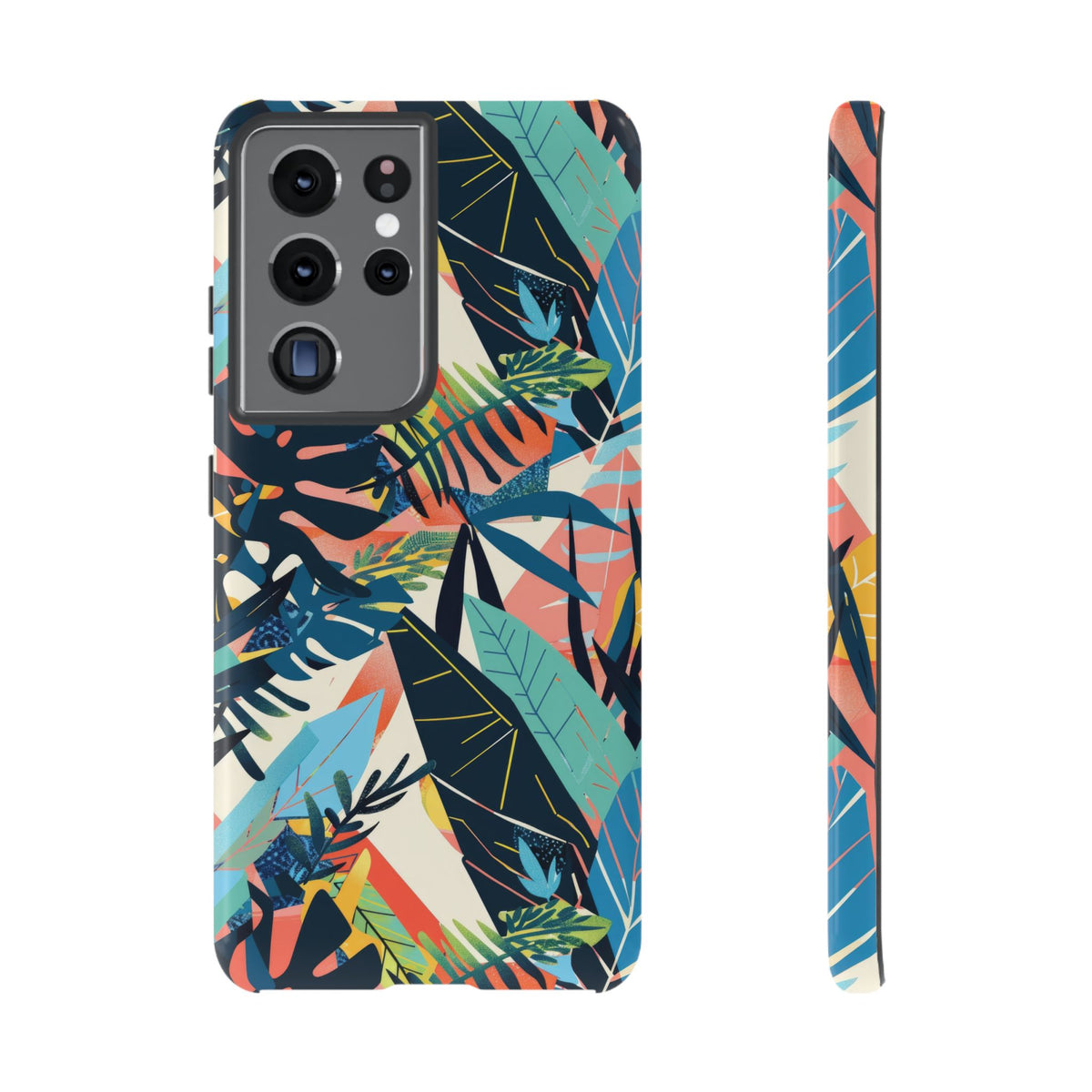 Jungle Collage Phone Case – Vibrant & Durable