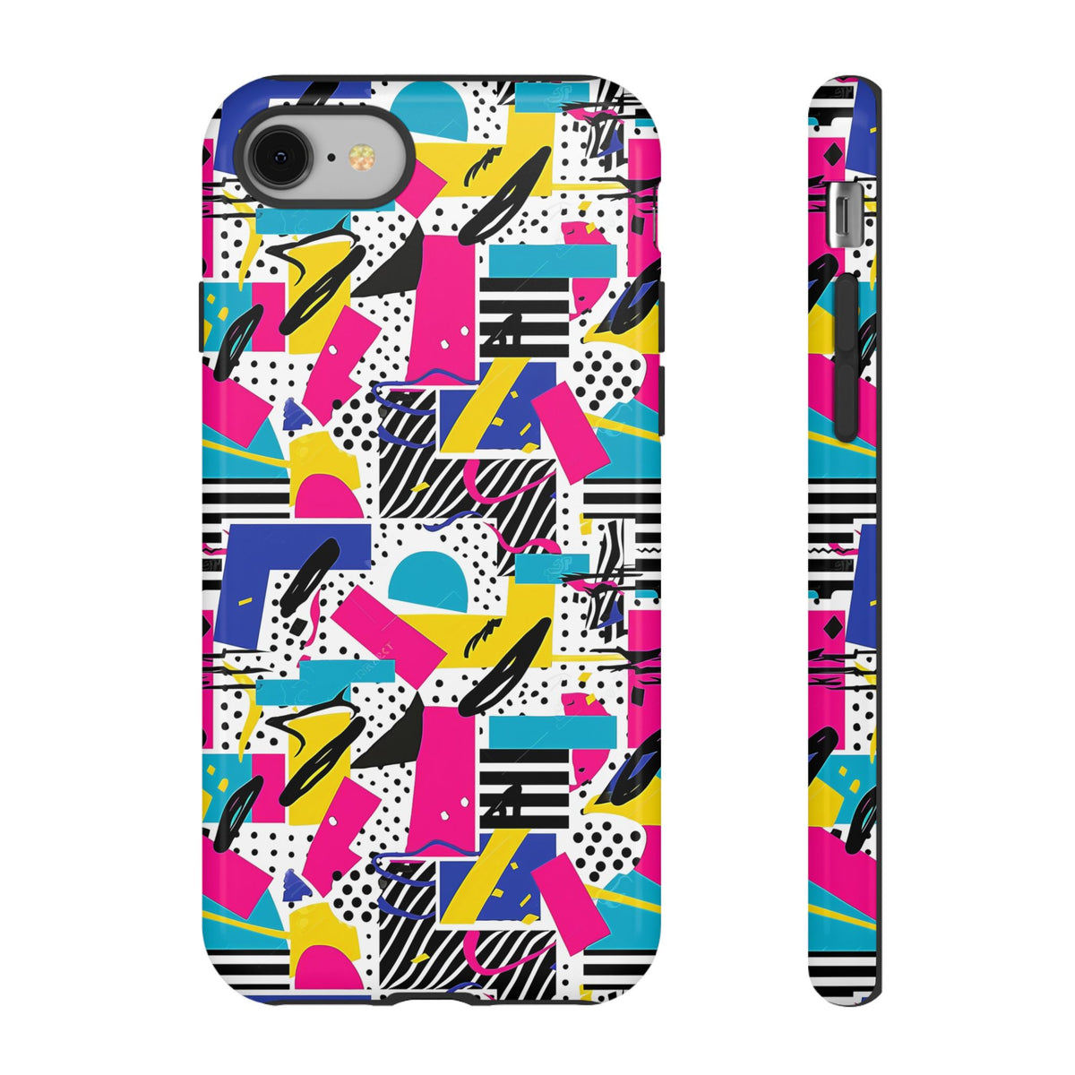 Retro 80s Seamless Phone Case – Vintage Style Meets Modern Protection 258