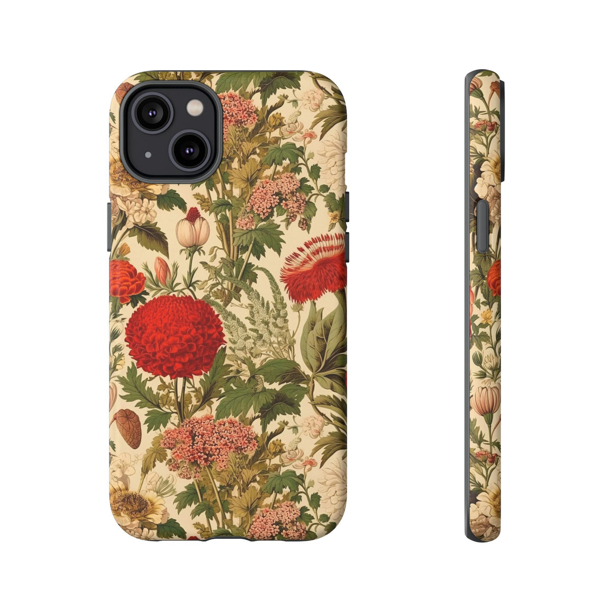 Antique Garden Botanical Phone Case - Vintage Botanical Phone Cover 2