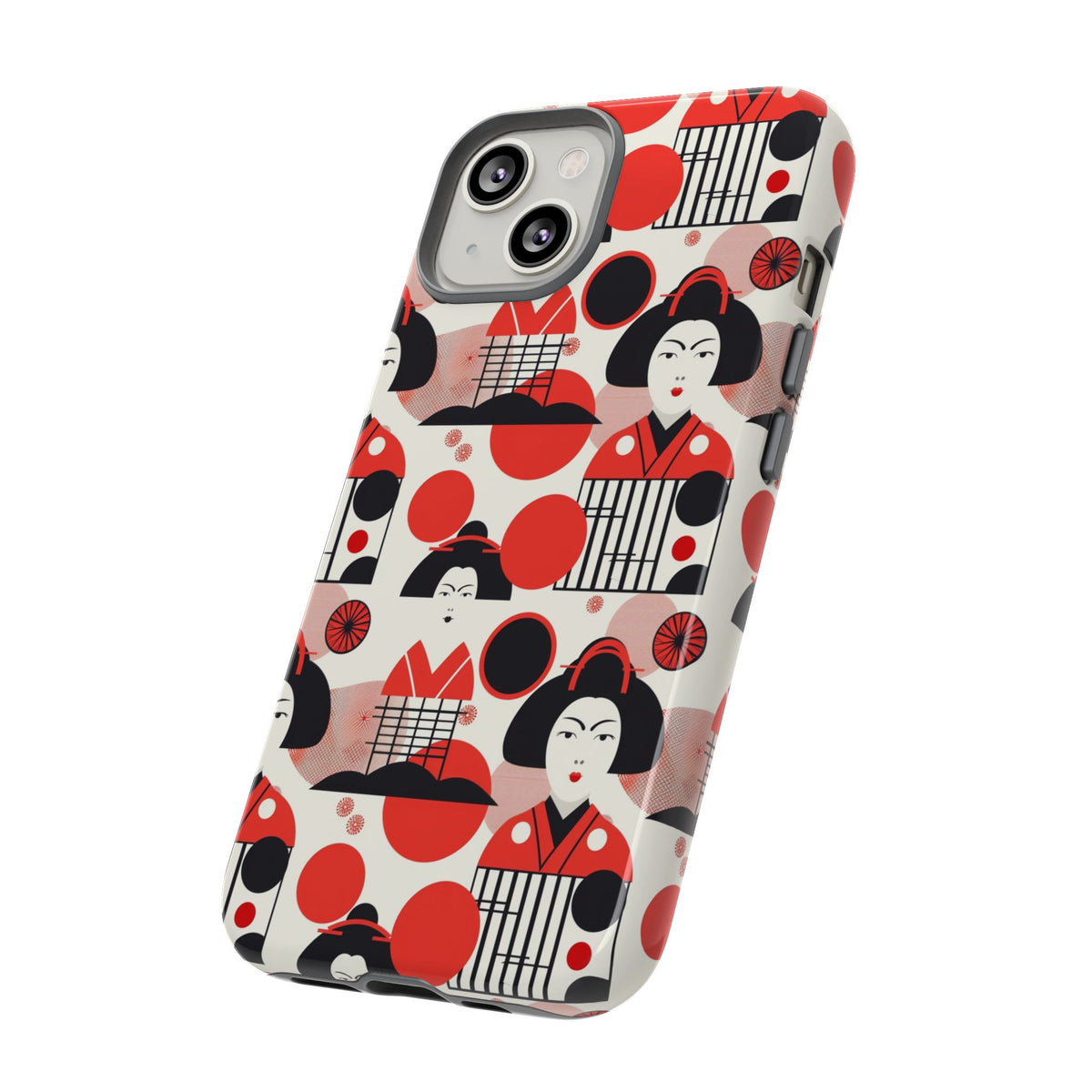 Japanese Pattern Phone Case – Elegant & Timeless Design for Your Phone 018