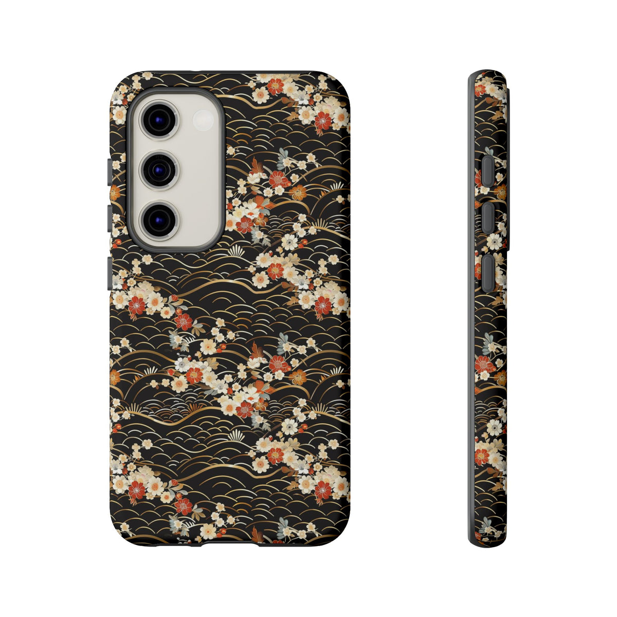 Japanese Pattern Phone Case – Elegant & Timeless Design for Your Phone 097