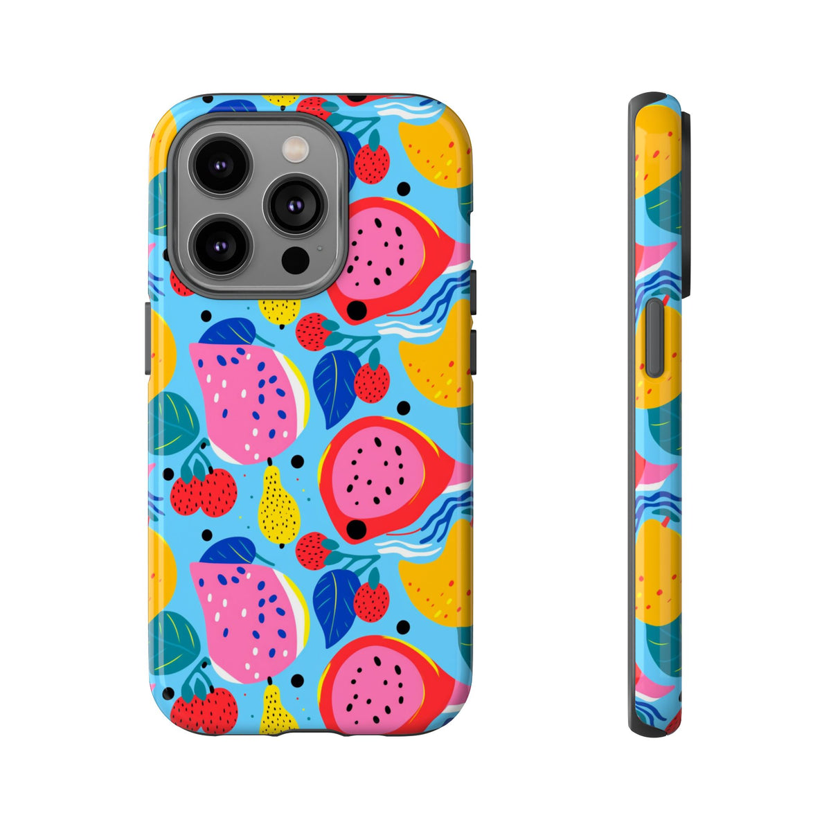 Fruit Pattern Phone Case – Vibrant & Fun Design for Your Smartphone 945