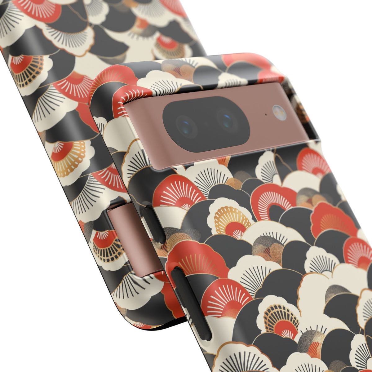 Japanese Pattern Phone Case – Elegant & Timeless Design for Your Phone 080