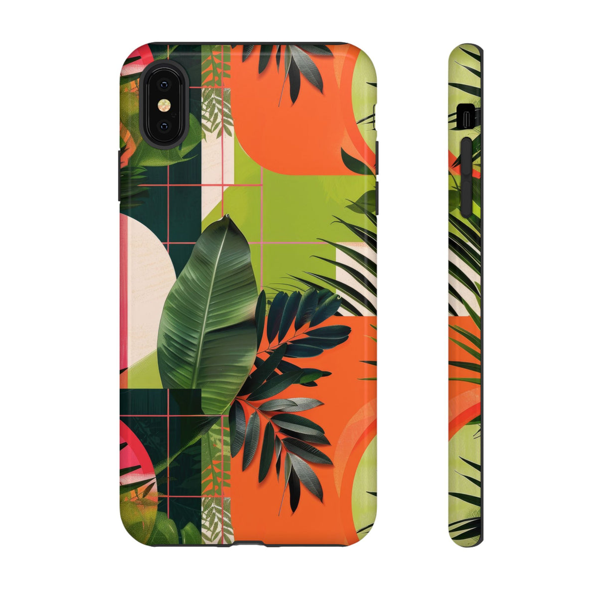 Jungle Collage Phone Case – Vibrant & Durable Nature-Inspired Protection