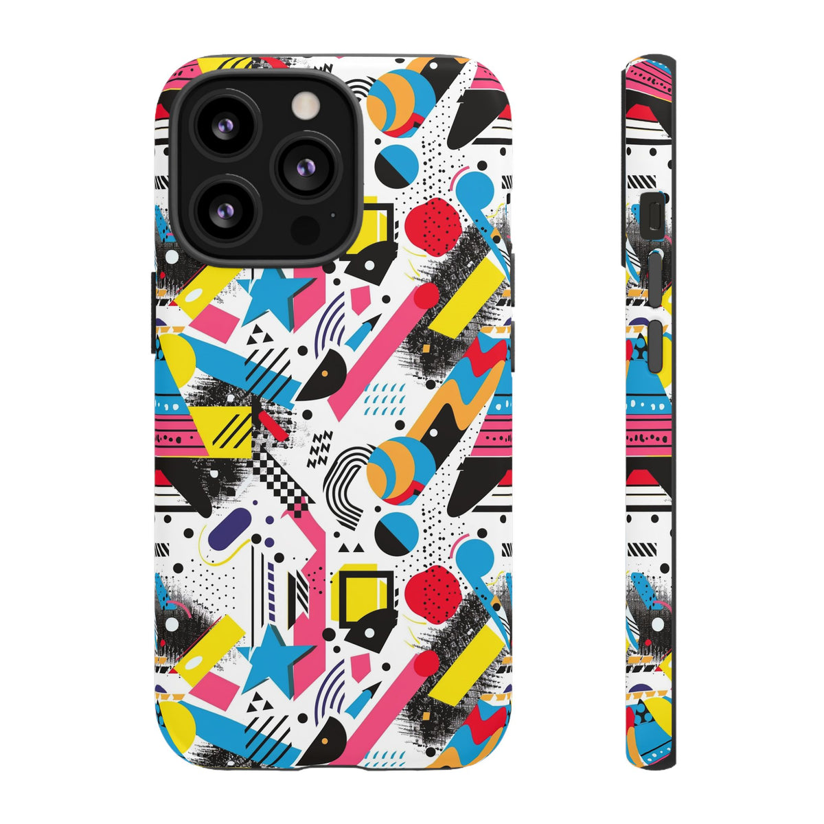 Retro 80s Seamless Phone Case – Vintage Style Meets Modern Protection 094