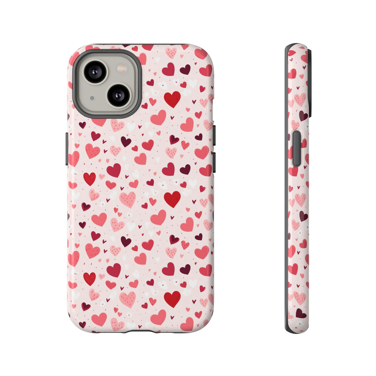 Heart Pattern Phone Case – Stylish & Loving Design for Your Device 817