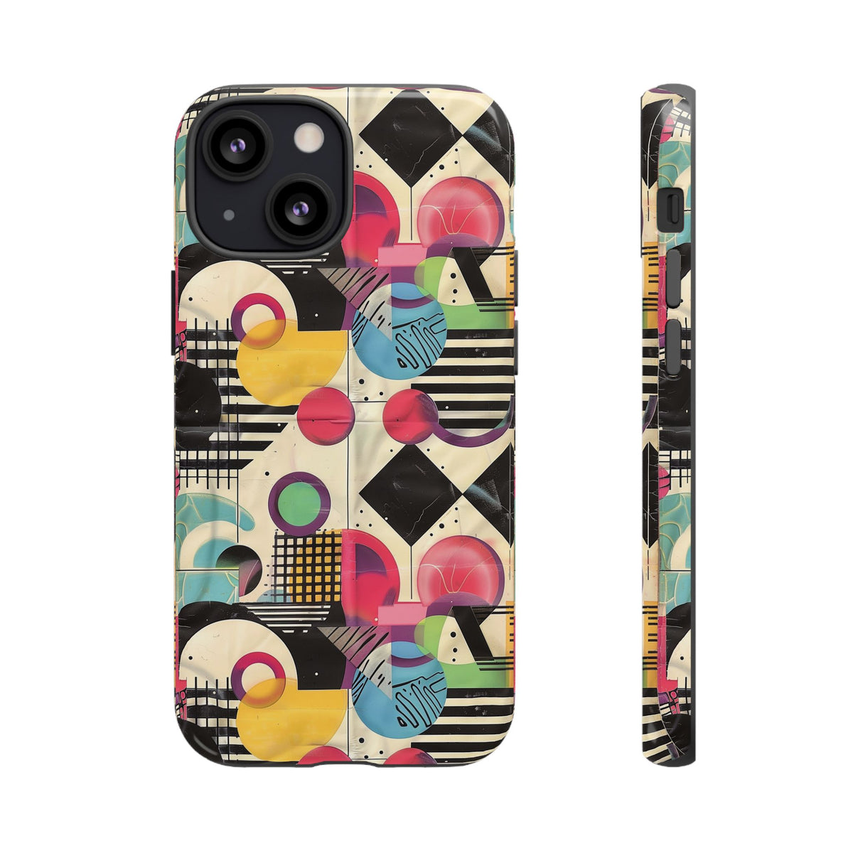 Retro 80s Seamless Phone Case – Vintage Style Meets Modern Protection 164