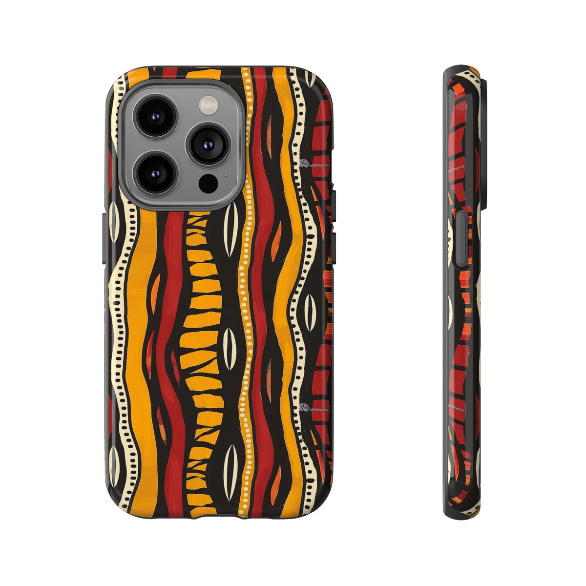 Stylish African Pattern Phone Case – Unique and Vibrant Protection 199