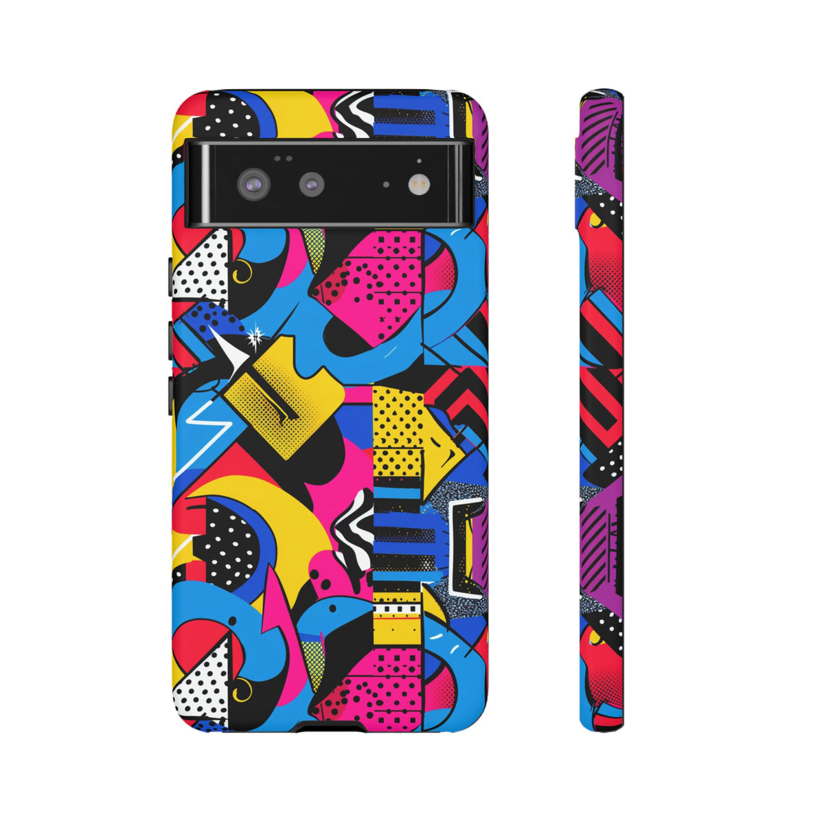 Retro 80s Seamless Phone Case – Vintage Style Meets Modern Protection