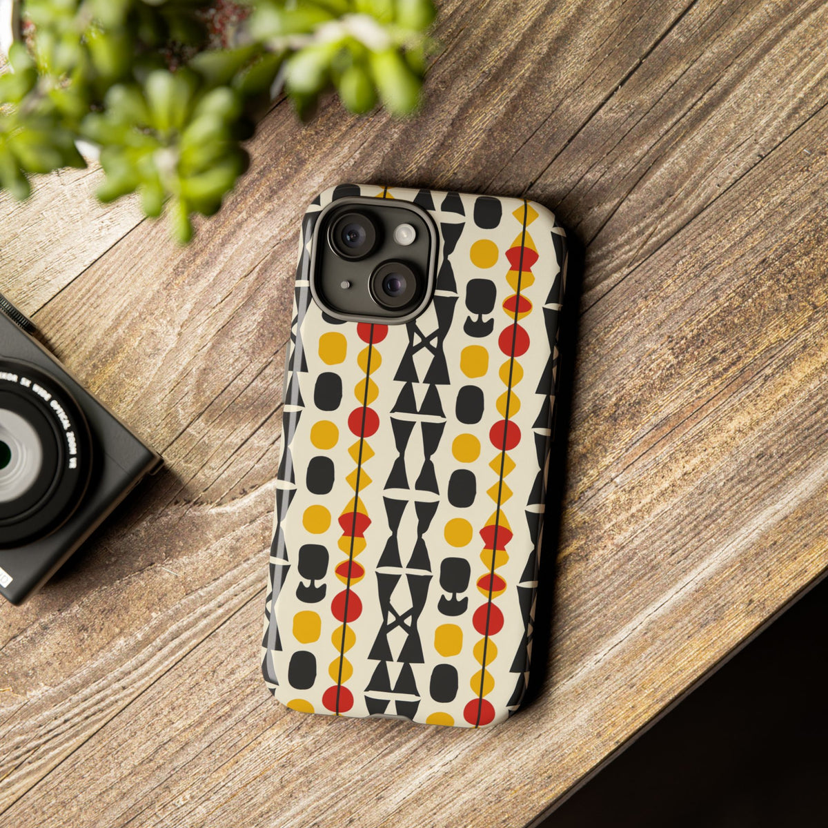 Stylish African Pattern Phone Case – Unique and Vibrant Protection 194