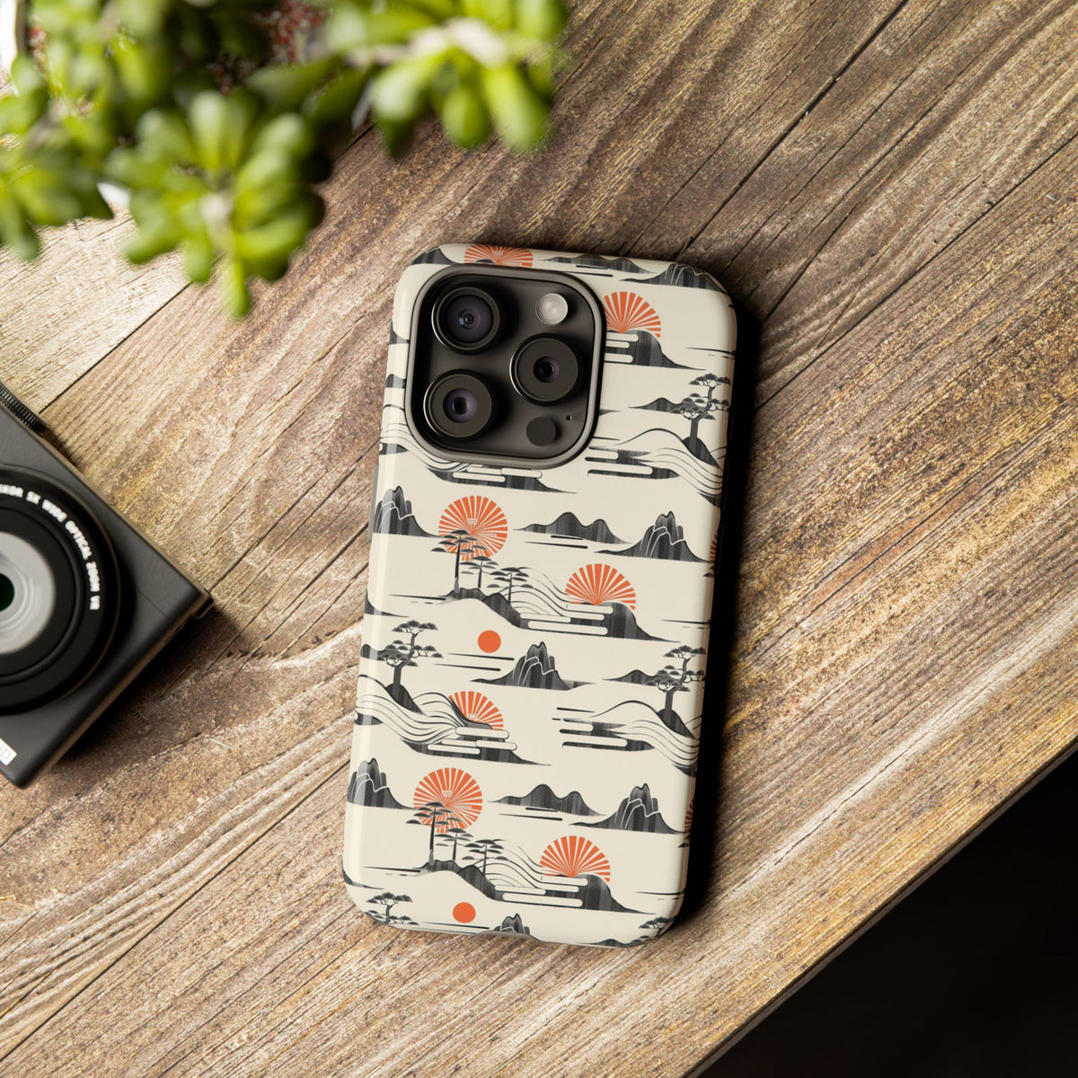 Japanese Pattern Phone Case – Elegant & Timeless Design for Your Phone 022