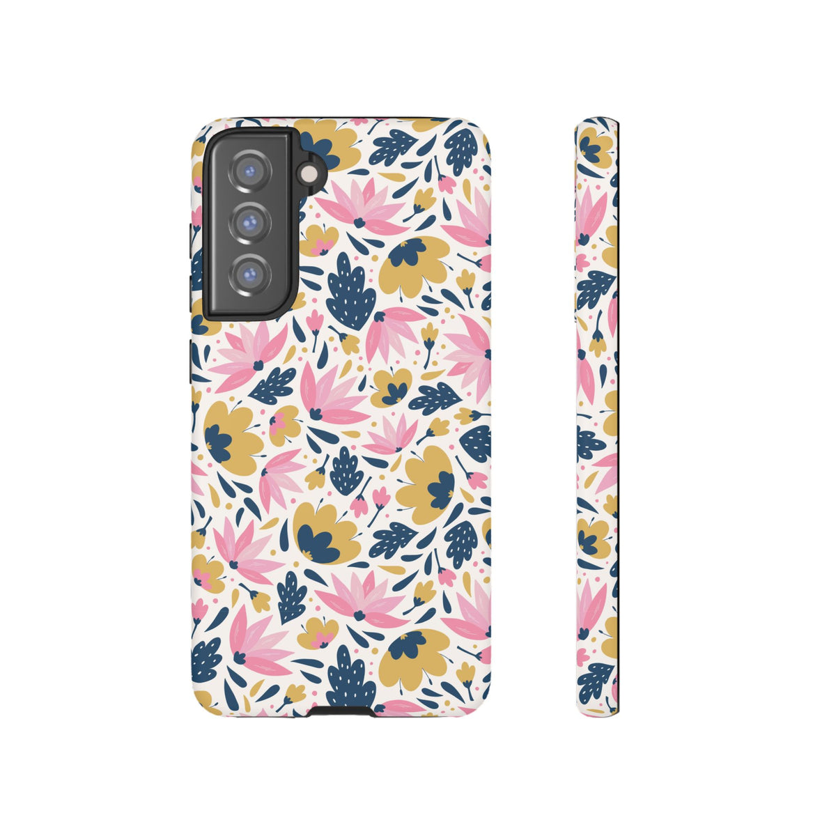 Colorful Little Flower Design Phone Case – Bright and Cheerful Floral Phone Cover 3