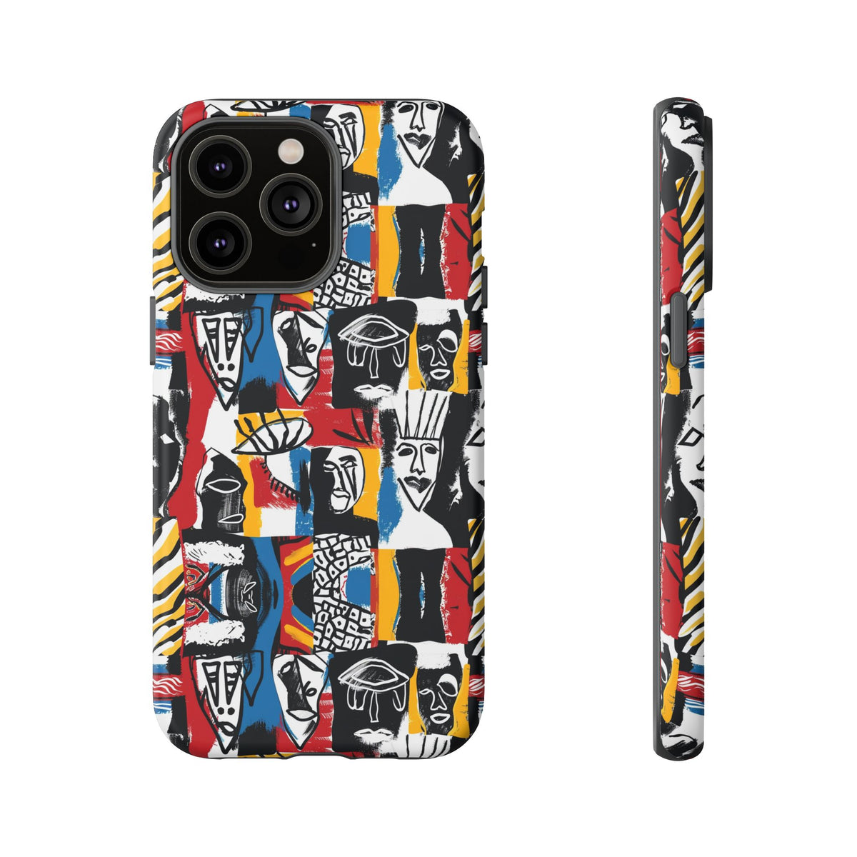 Stylish African Pattern Phone Case – Unique and Vibrant Protection 105