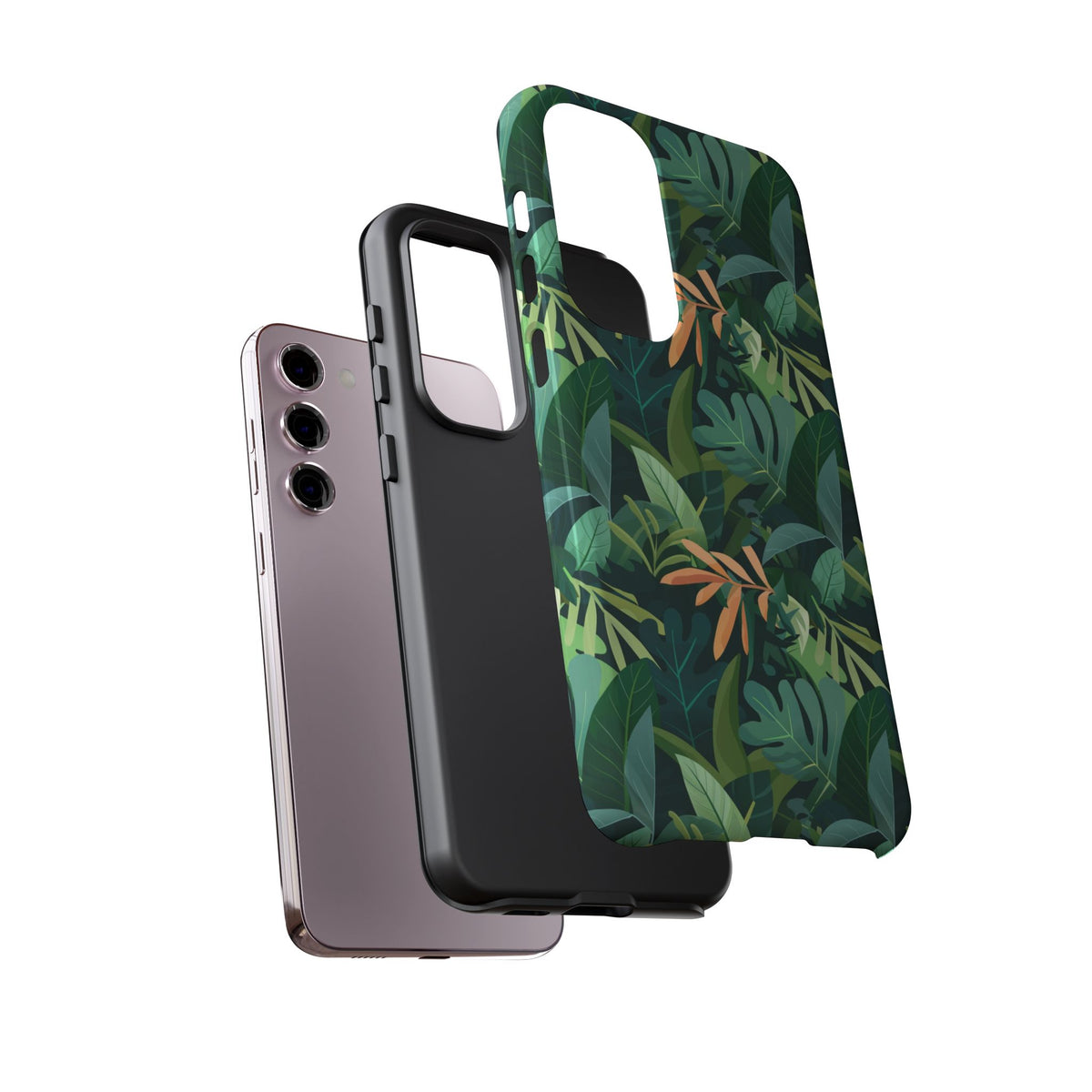 Jungle Pattern Phone Case – Exotic & Lush Design for Your Phone 341