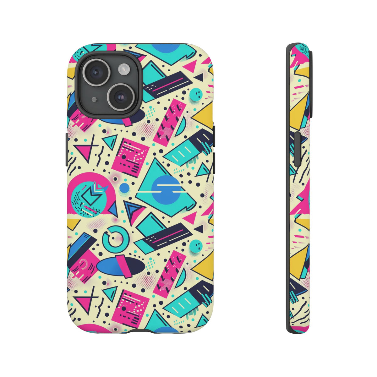 Retro 80s Seamless Phone Case – Vintage Style Meets Modern Protection 087