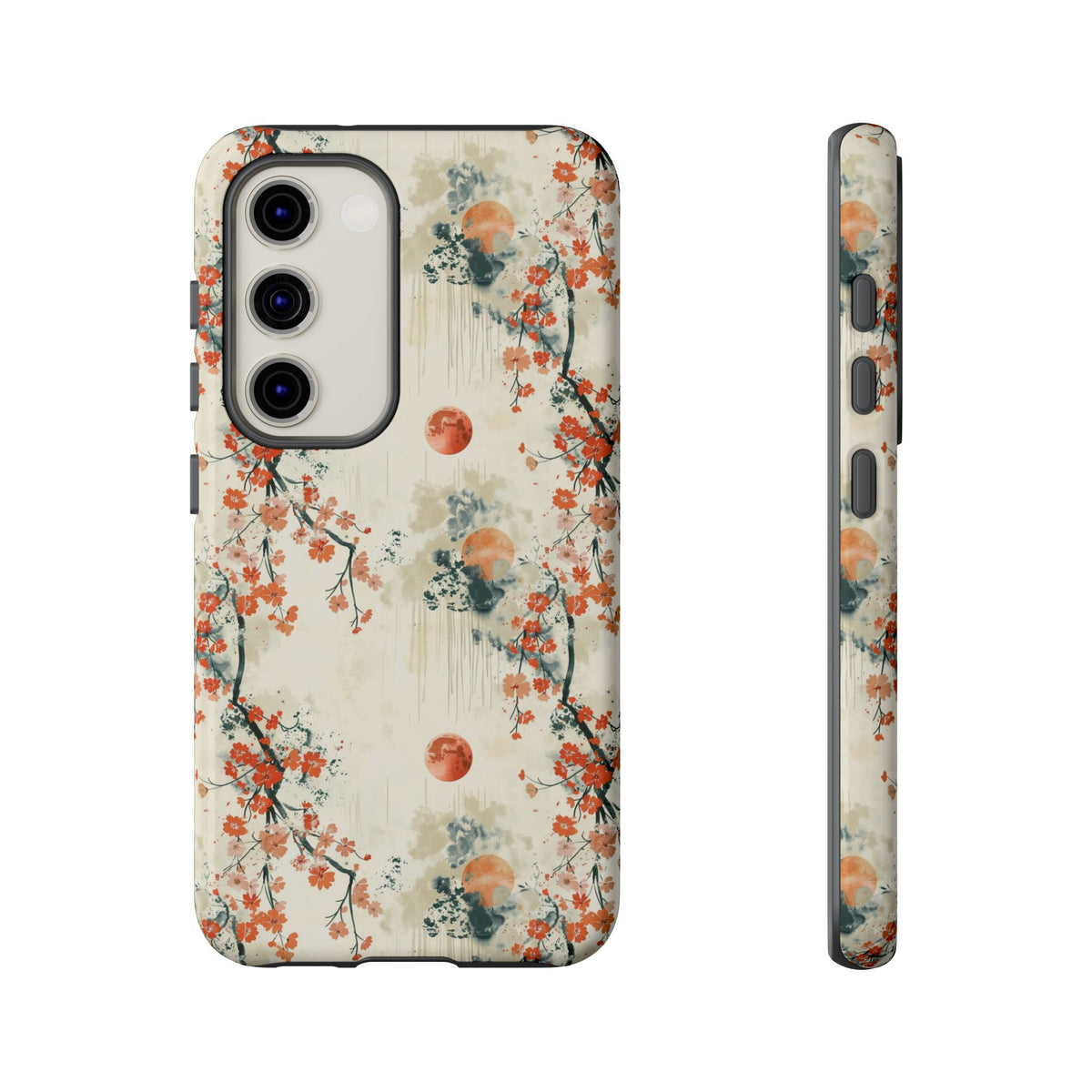 Japanese Pattern Phone Case – Elegant & Timeless Design for Your Phone 075