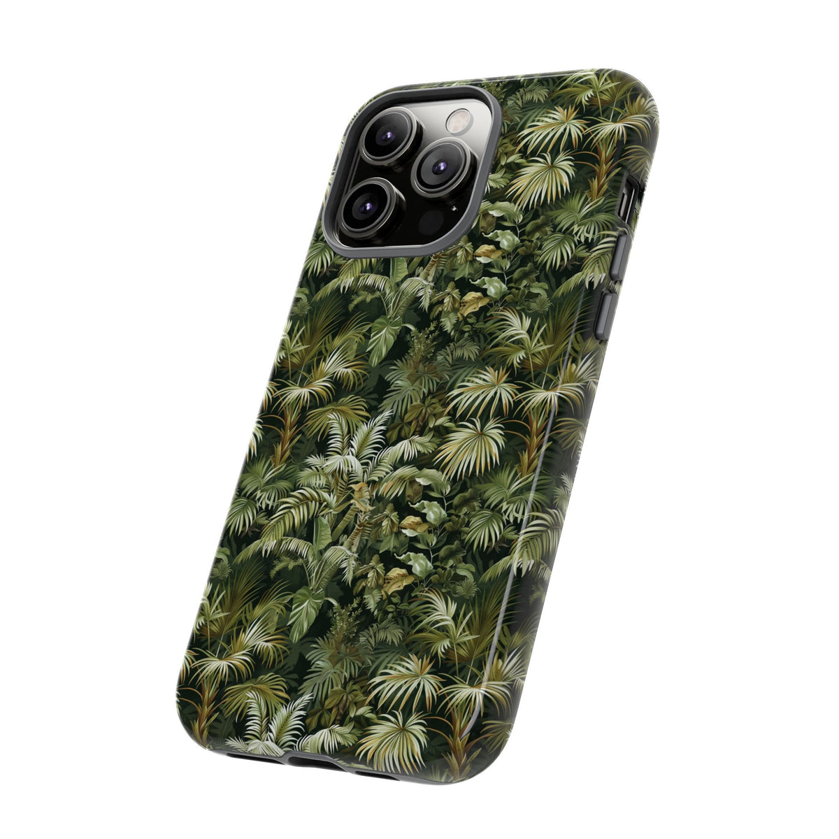 Jungle Pattern Phone Case – Exotic & Lush Design for Your Phone 331