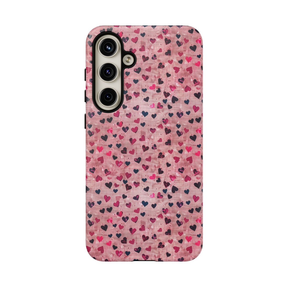 Heart Pattern Phone Case – Stylish & Loving Design for Your Device 229