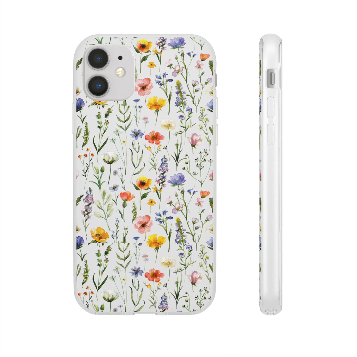 Wildflowers Pattern Phone Case – Embrace Nature with Every Call