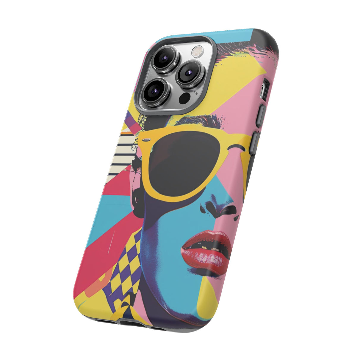 Retro 80s Seamless Phone Case – Vintage Style Meets Modern Protection 7